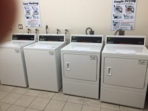 New washers and dryers